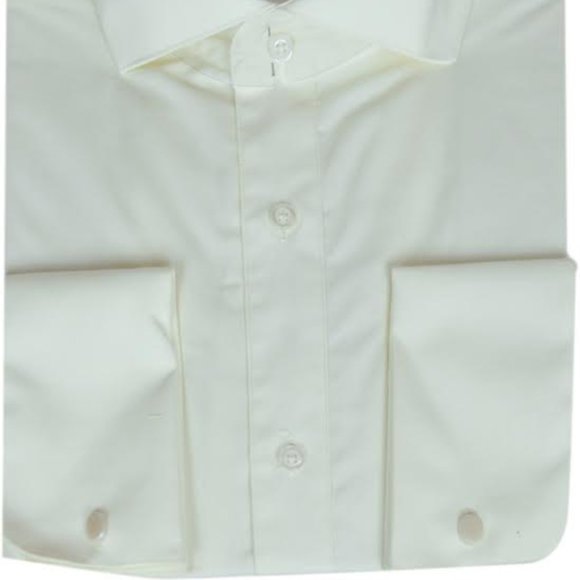 French Cuff & Button Dress Shirts Sizes 17 18 19 - Picture 5 of 7